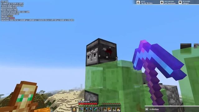 Bombing the first big trench - Perimeter Challenge stream 10 replay. | Minecraft Java SSP смотреть онлайн