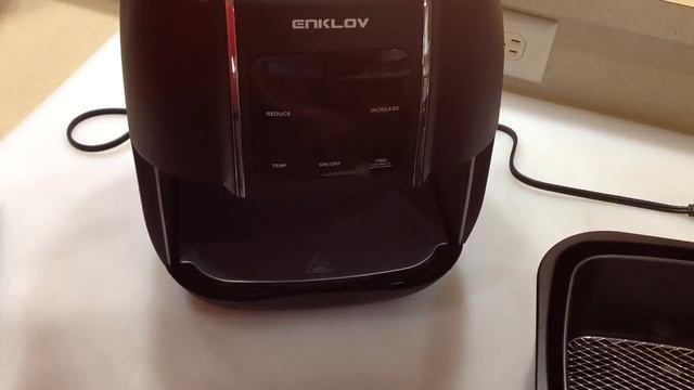 Air Fryer Review / Enklov 5.5 Quart Air Fryer, Awesome, смотреть онлайн