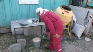 Правильный полистиролбетон своими руками. Способ 1/4.  + Рецепт.