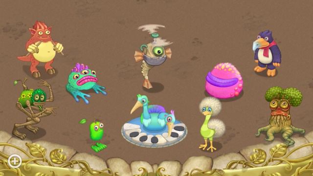 Gold island(doubles) - My Singing Monsters смотреть онлайн