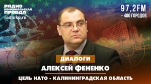 Алексей ФЕНЕНКО: Цель НАТО - Калинградская область | ДИАЛОГИ