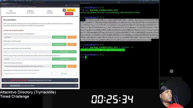 LIVE: Can We Pwn 'Attacktive Directory' on TryHackMe in 60 Minutes or Less? смотреть онлайн