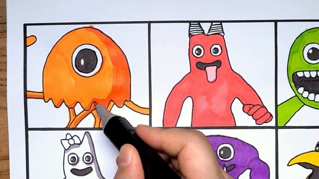 Garten Of BanBan 2 New Coloring pages | How to color New Monsters | [NCS Release best songs] смотреть онлайн