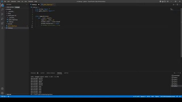 Coding A 3d Snake game with python смотреть онлайн