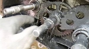 Замена сальника коленвала скутер 150 кубов