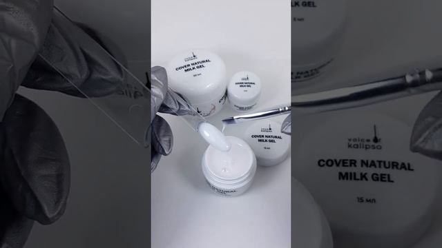 Обзор геля для наращивания Voice of Kalipso молочного оттенка смотреть онлайн