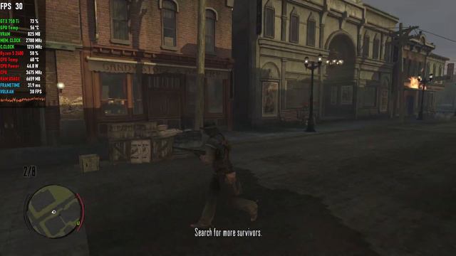 RDR: Undead Nightmare - Ryzen 5 2600 | GTX 750 Ti | 8GB RAM смотреть онлайн