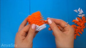 КОТЁНОК Из Модулей  | Модульное Оригами | Мастер Класс