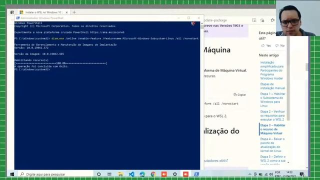 Docker no Windows 10 - Corrigindo o Erro WSL 2 смотреть онлайн