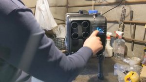 Отопление для зимней палатки. Дизельный автономный отопитель. Обзор управления и доработки