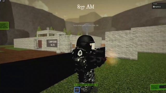 Roblox SCP Site-19 Tactical Response Team (T.R.T) (Avatar Build) смотреть онлайн