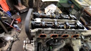 Форд Фокус 2. 1,6. Разборка двигателя.