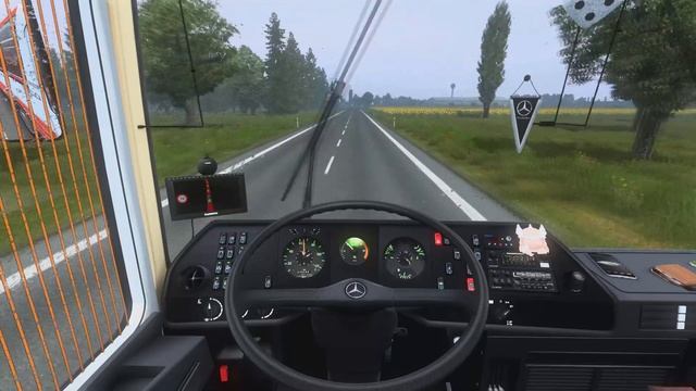 Mercedes Benz 0303 - POV DRIVE | Euro Truck Simulator 2 | Logitech g29 смотреть онлайн