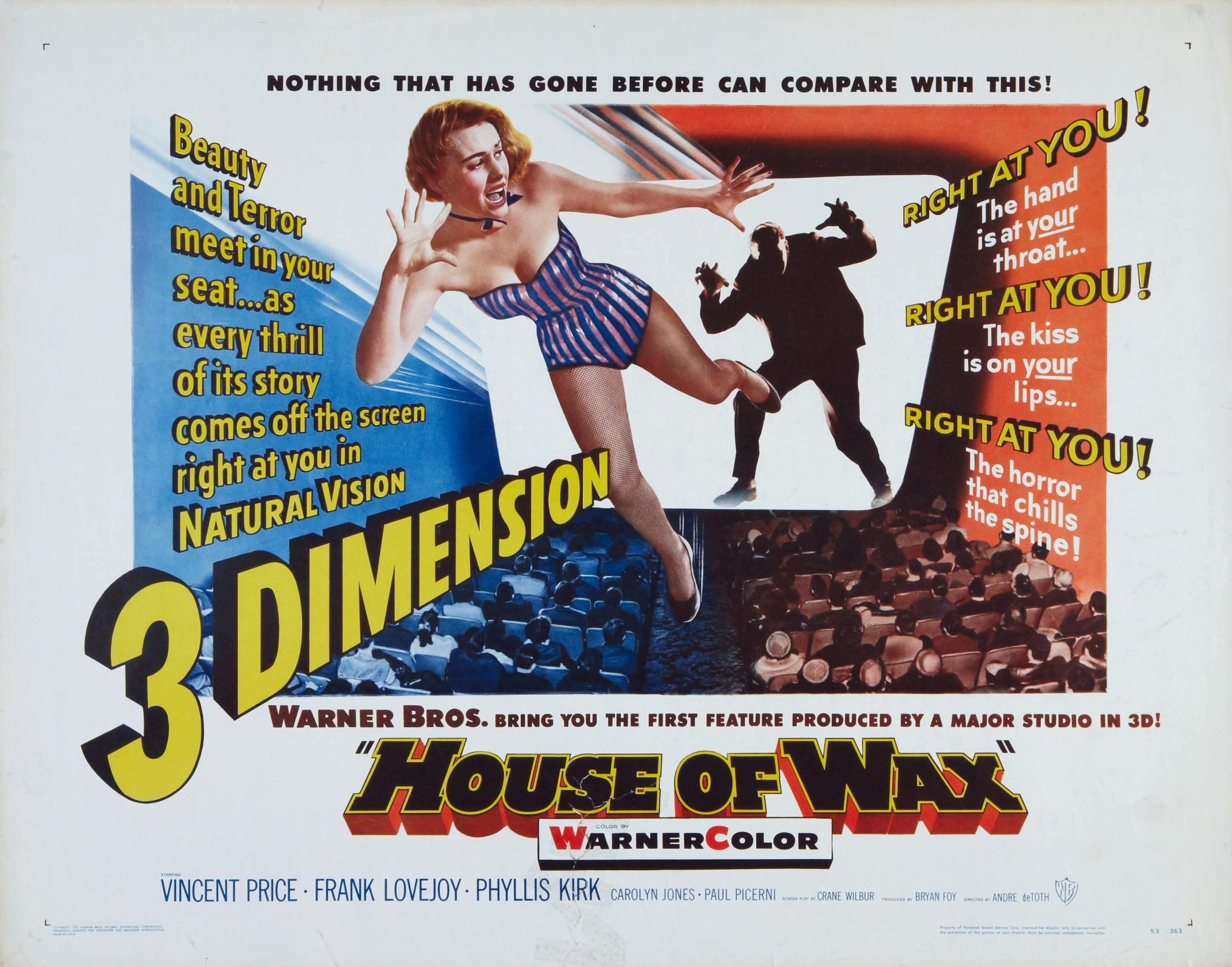 Музей восковых фигур (1953) House of Wax 12+ смотреть онлайн