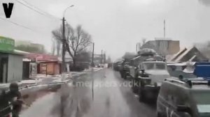 V колонна идет на Киев   V column goes to Kyiv