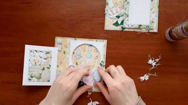 МК Мини альбом из 4 листов бумаги ч.2 / скрапбукинг смотреть онлайн