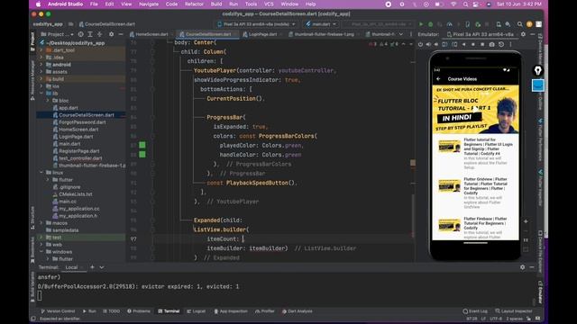 Flutter Video Player | Flutter Tutorial for Beginners | Flutter | Codzify смотреть онлайн