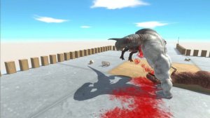 Потрясающий дуэт хищников против всех животных - - Animal Revolt Battle Simulator