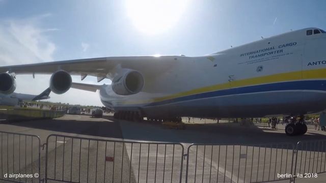 Antonov An-225 Mriya - UR-82060 - Berlin - Schönefeld Airport SXF смотреть онлайн