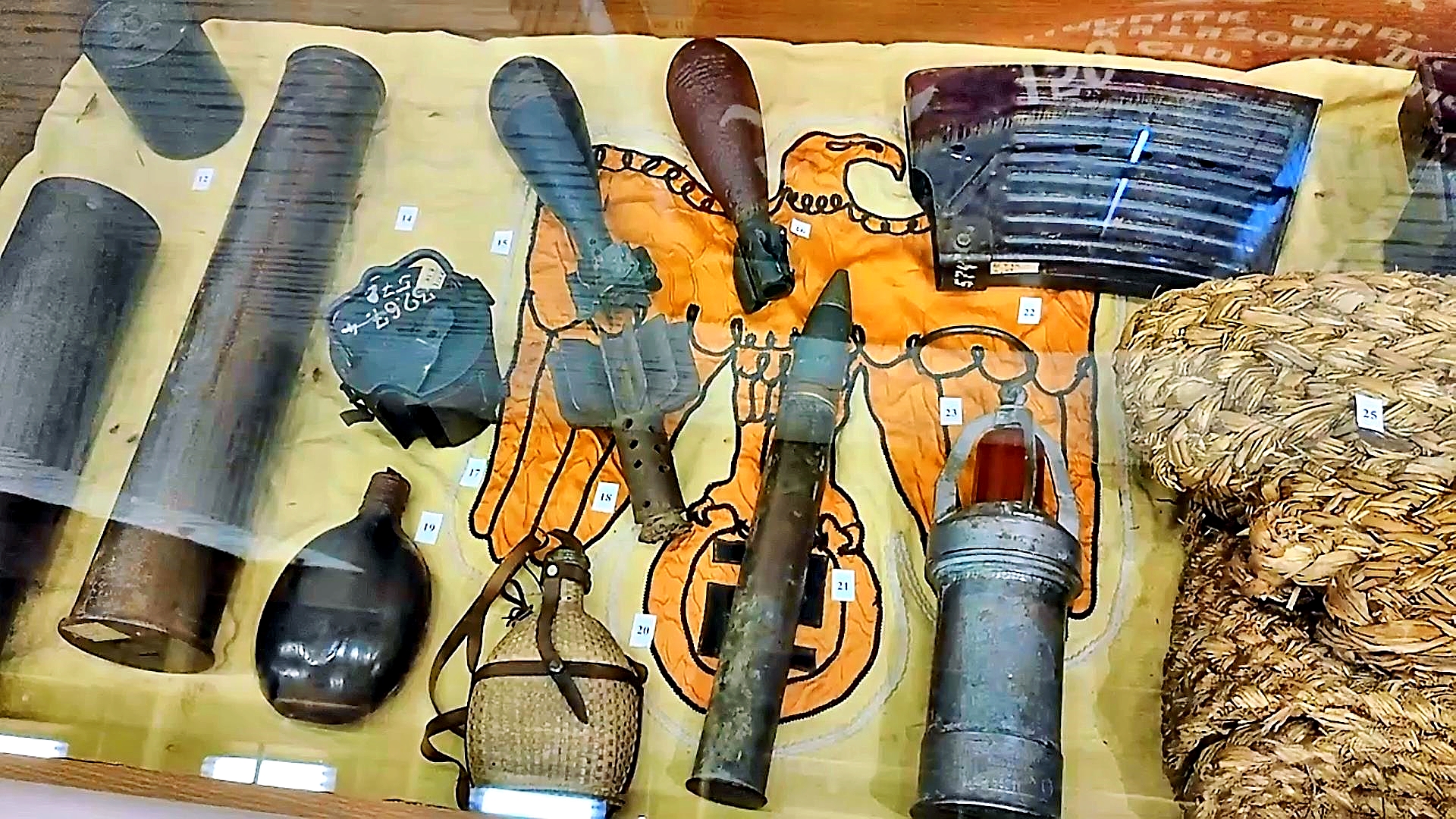 Военная атрибутика фашистов 41-45г.Выставка в музее смотреть онлайн