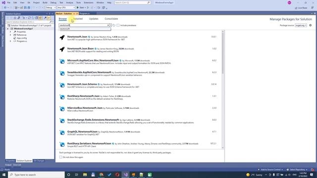 Visual Studio how to add nuget package | Visual Studio 2022 how to add nuget package смотреть онлайн