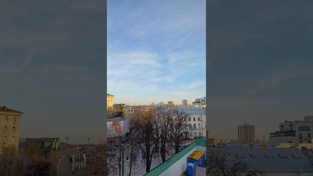 Вид на Киев с колокольни Софийского собора. смотреть онлайн