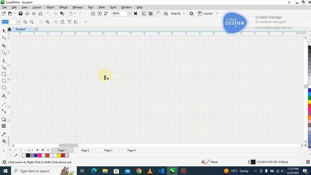 Corel Draw Stabdard Bar - Graphic Design Course смотреть онлайн