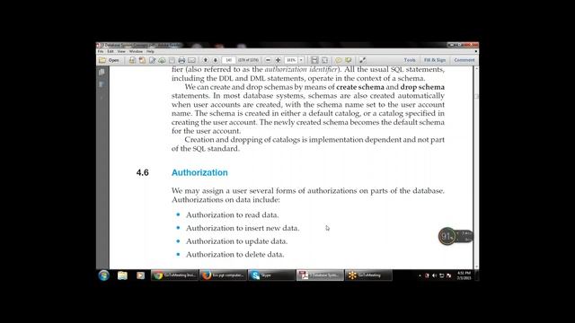 Chapter-4 Intermediate SQL (SQL Data Types and Schema) смотреть онлайн