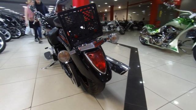 Мотоцикл YAMAHA XVS1300ADB/C V-STAR 1300 арт. U91004 мотосалон Мегамото смотреть онлайн