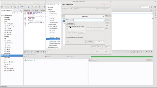 Google Test: Setup googletest in Eclipse смотреть онлайн