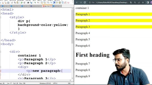 CSS Tutorial: CSS Selectors in Hindi | CSS Combinator | Web Development смотреть онлайн