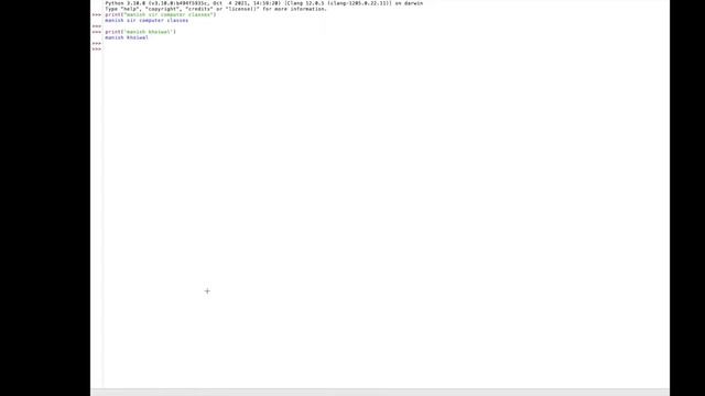 Learning python with M@anish. смотреть онлайн