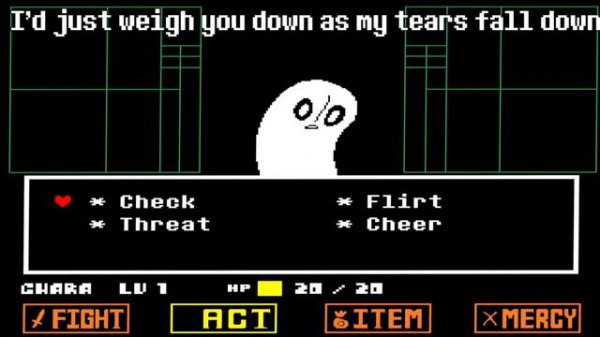 Undertale the Narrator's Musical - Ghost Fight