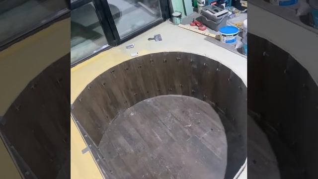 Купель бассейн в частном доме, своими руками с песчаным фильтром. смотреть онлайн