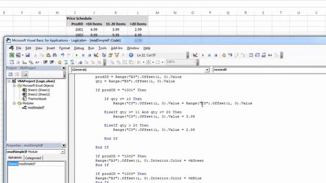 Nested If Then and Compound Logic in Excel 2013 VBA смотреть онлайн