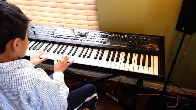 Skateboarding (English Song) in Roland Juno Gi смотреть онлайн
