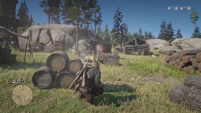 RDR 2 - Arthur , Charles and Javier save Sean смотреть онлайн