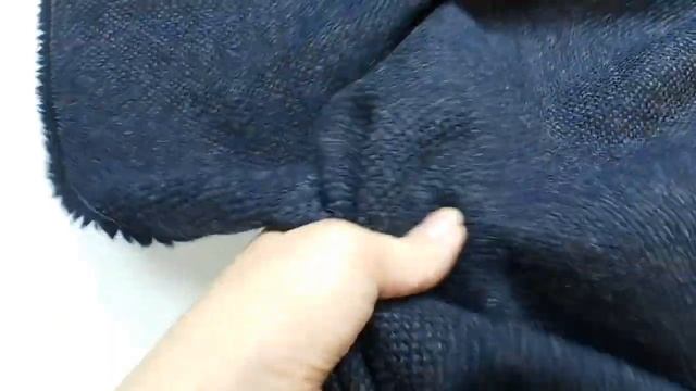 26-7267 Двухсторонняя пальтовая ткань с фактурой рогожка, цвет черный-серый смотреть онлайн