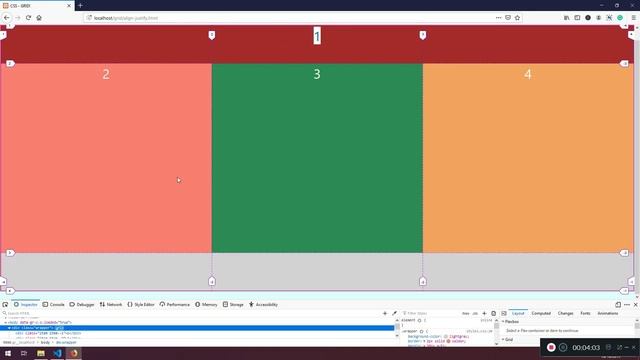 Grid Area And Justify Items Part 10 смотреть онлайн