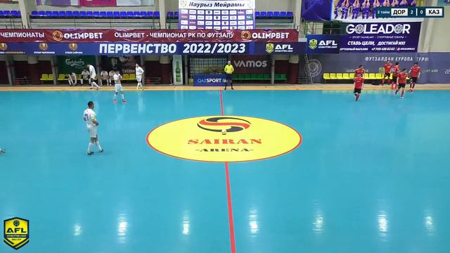 ЗИМНЕЕ ПЕРВЕНСТВО 2 (2023ГГ.) I Лига. Дорожник 2:4 Казахтелеком ДКБ смотреть онлайн