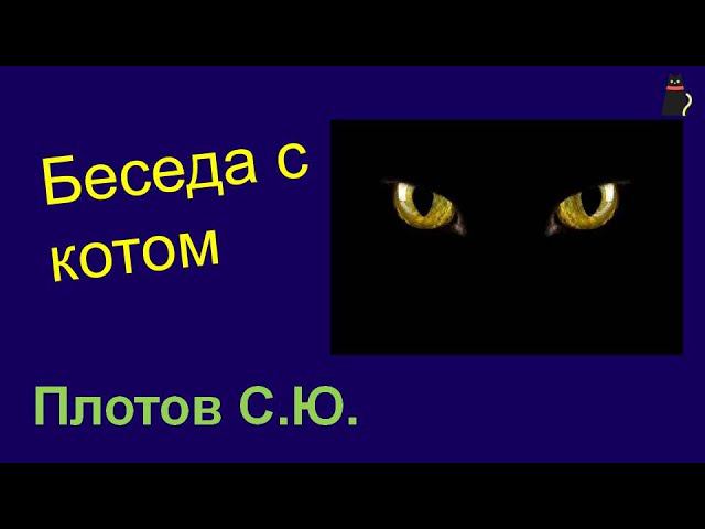Пожалуй он прав. (беседа с котом) Сергей Плотов. смотреть онлайн