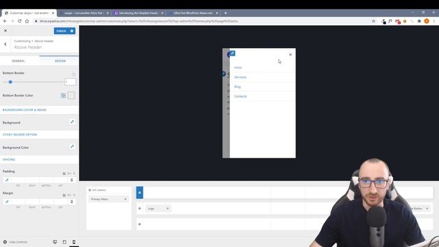El nuevo HEADER & FOOTER builder de Astra Pro | Tutorial смотреть онлайн