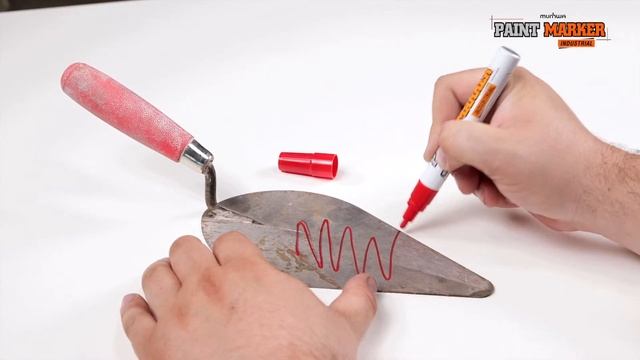 Обзорный ролик маркер-краски Industrial от корейского бренда Munhwa смотреть онлайн