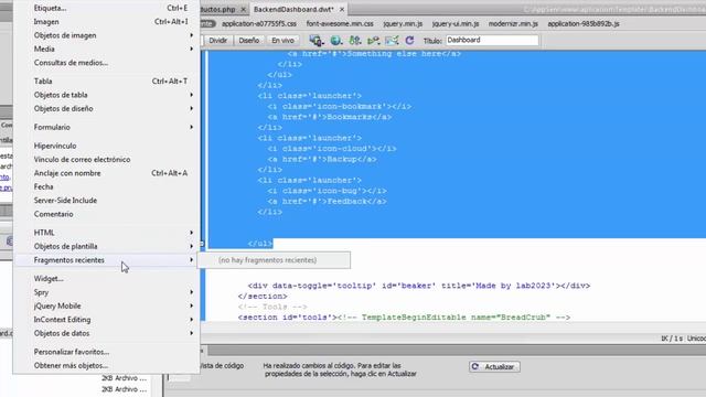 9.2.-Php, Mysql y Dreamweaver (Rápido):Bootstrap y plantillas BackEnd - Tablas y form смотреть онлайн