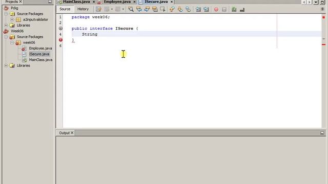 Week 06 Java Interface Part 5 смотреть онлайн