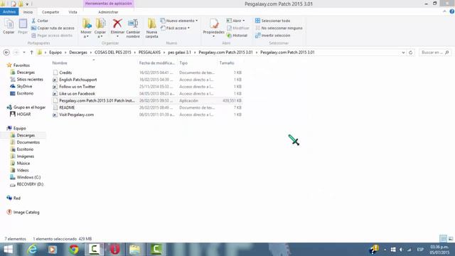 TUTORIAL DE INSTALACION PESGALAXI 3.01/PES 2015 смотреть онлайн