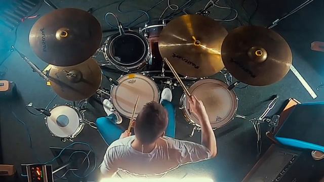 Drum cover на песню Баста ft. Алена Омаргалиева — Я поднимаюсь над землей смотреть онлайн