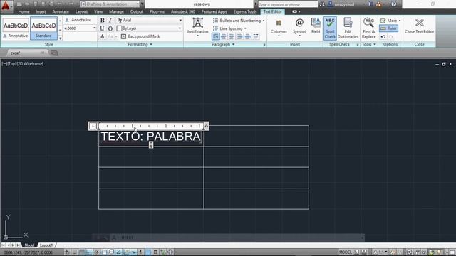 Texto en autocad (forma simple) смотреть онлайн