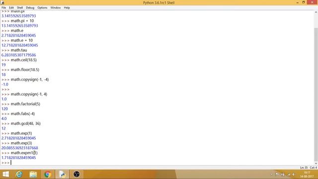 Python Programming from Scratch - 14 - Math Module смотреть онлайн