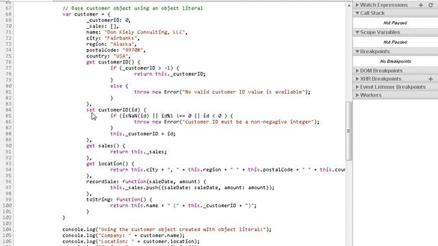 JavaScript 1.8: Objects Constructors, Literals and Prototypes смотреть онлайн